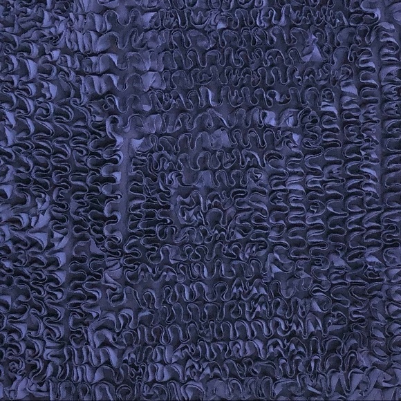 Ted Baker London navy blue ruffle knit shift dress - Picture 8 of 12